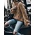 cheap Sweaters &amp; Cardigans-Women&#039;s Pullover Sweater Jumper Jumper Crochet Knit Hole Regular Crew Neck Solid Color Outdoor Daily Stylish Casual Fall Winter Black Blue S M L