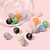 cheap Beading Making Kit-100pcs Smiling Face Beads Acrylic Smiling Face Spacer Beads Suitable for DIY Bracelets Necklaces Earrings Jewelry Making