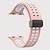 זול להקות Apple Watch-רצועות שעון חכם לשעון אפל 44 מ&quot;מ 40 מ&quot;מ 49 מ&quot;מ 38 מ&quot;מ 45 מ&quot;מ 41 מ&quot;מ 42 מ&quot;מ רצועת סיליקון גברים ספורט דו-גווני לגברים + צמיד חלופי D-Clasp מגנטי עבור Apple Watch סדרה 8/ultra/7/se/6/ 5/4/3/2/ 1