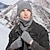 baratos Chapéus de mulher-Homens Mulheres Conjunto de luvas e lenço de chapéu Ao ar livre Inverno Térmico / Quente A Prova de Vento para Esqui Acampar e Caminhar Snowboard Esportes de Inverno