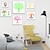 cheap Wall Stencils-12pcs Life of Tree Paint Painting Stencils Reusable Stencils Wall Stencils DIY Craft Stencils (TreeTheme)
