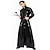 cheap Zentai Suits-The Matrix Trinity Halloween Group Couples Costumes Men&#039;s Women&#039;s Movie Cosplay Cosplay Black Cloak Halloween Carnival Masquerade PVC(PolyVinyl Chloride)