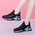 cheap Women&#039;s Sneakers-Women&#039;s Sneakers Comfort Shoes Outdoor Daily Color Block Winter Flat Heel Sporty Casual Comfort Running Mesh PU 8-1 plus velvet red 8-1 single shoes black purple 8-1 single shoes colorful red