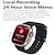baratos Smartwatch-HK9 ULTRA 2 Relógio inteligente 2.12 polegada Relógio inteligente Bluetooth Monitoramento de temperatura Podômetro Aviso de Chamada Compatível com Android iOS Feminino Masculino Suspensão Longa