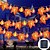 billige Halloween lys-3 stk solar halloween ildflue øjeæble græsplæne lys solar ahorn blad græskar string lights 6,5m 30leds efterår taksigelse udendørs vandtæt haveindretning heksehat halloween fest bar spøgelseshus balkon