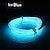 billige LED Strip Lamper-2stk 1stk 5m fleksibelt neon glødelys el wire led stripe 12v vanntett tau for gjør-det-selv bilfestdekorasjon