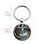 cheap Car Pendants &amp; Ornaments-2pc Dragon Eye Time Gemstone Keychain