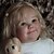 billige Menneskelignende dukke-24 tommers Dukke Reborn Baby Doll liv som Søtt Ikke Giftig Kreativ Klede med klær og tilbehør til jenter til bursdag og festival