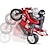 olcso rc járművek-2,4g-os távirányító önkiegyensúlyozó díszes kaszkadőr egyensúly verseny fiú 360 drift motorkerékpár