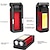 preiswerte Briefkastenlampen-1 Stück wiederaufladbare LED-Taschenlampe, tragbare Taschenlampe mit Magnethalter, Cob-Arbeitslicht, USB, langlebig, für Outdoor-Camping, Wandern, Notfall-Autoreparatur