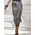 cheap Jeans-Women&#039;s Jeans Skinny Cropped Pants Cotton Full Length Micro-elastic Tassel Fringe Ripped Fashion Streetwear Mid Waist Street Daily Grey Blue S M Summer Fall