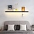 billige Væglamper-minimalistisk lang væglampehylde, 60/80/100/120cm moderne led baggrundsvæglampe stue soveværelse sengebord, aluminium indendørs væglampe lyslampe 110-240v