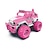 abordables véhicules télécommandés-Véhicule tout-terrain télécommandé rose pour fille, voiture télécommandée surdimensionnée, voiture d&#039;escalade, jouet pour enfants, cadeau, 112