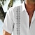 levne pánská košile na knoflíky-Pánské Košile pro volný čas Letní košile Plážová košile Bílá Modrá Šedá Krátký rukáv Grafické tisky Přehnutý Léto Ležérní Denní Oblečení Tlačítko dolů