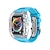 billige Apple Watch-bånd-Sportsrem Kompatibel med Apple Watch-klokkereim 38mm 40mm 41mm 42mm 44mm 45mm 49mm Luksus Justerbar Pustende Silikon Erstatningsklokkerem til iwatch Ultra 2 Series 9 8 7 SE 6 5 4 3 2 1