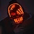 billiga Dekorativa ljus-halloween glödande mask led light up skelett piratmask halloween mask för festival cosplay halloween rekvisita karneval presenter