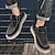 ieftine Oxfords Bărbați-Bărbați Oxfords Încălțăminte casual pentru bărbați Retro Pantofi de confort Plimbare Casual Zilnic Piele Comfortabil Cizme / Cizme la Gleznă Loafer Negru Galben Primăvară Toamnă