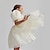 levne Párty šaty-květinové dívčí šaty dětské dívčí společenské šaty jednobarevné grafické provedení s krátkým rukávem svatební móda rozkošný denní bavlněné společenské šaty jaro podzim 2-8 let bílá slonovinová růžová