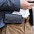 Недорогие универсальная сумка для телефона-Модный мужской горизонтальный кожаный поясной чехол, кобура, чехол с рукавом, держатель для телефона, поясная сумка, мужская повседневная дорожная уличная поясная сумка