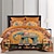 levne exkluzivní design-designový sloní bavlněný ložní set 2dílný set 3dílný lehký měkký krátký plyšový set v indiánském stylu lidové umění král královna vel.