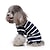 olcso Kutyaruházat-kisállat ruházat otthoni ruházat csíkos kutyaruha pizsama magas gallérú kutyaruha négylábú ruha