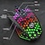 economico Mouse-migliora la tua esperienza di gioco con questo mouse wireless a nido d&#039;ape ricaricabile - illuminazione RGB &amp; presa USB
