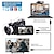 cheap Digital Camera-4K 56.0MP 60FPS Live Stream Video Camera Recorder Vlog Digital Camcorder Webcam Wi-Fi Ultra HD Digital Camera for YouTube Live Broadcast with 16X Digital Zoom and Night Vision Touch Screen with