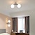 preiswerte LED Wandleuchten-Lightinthebox LED-Wandleuchte, verchromt, 2 Köpfe, minimalistische Wandleuchte, lang, Heimdekoration, Innenbeleuchtung für Wohnzimmer, Schlafzimmer, warmweiß, 110–240 V