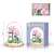 cheap Building Toys-Women&#039;s Day Gifts Building blocks flower pots roses and assembly of immortal flowers DIY small particle building blocks creative desktop decoration toys Mother&#039;s Day Gifts for MoM