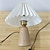 voordelige nachtlamp-Geplooide Tafellamp Diy Keramische Tafellamp Woonkamer Home Decoratie Leuke Lichtstrip Drie Kleur Houten Bureaulamp 110-240V
