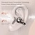 abordables Écouteurs sans fil, oreillettes Bluetooth-Tws sans fil Bluetooth écouteurs indolore usure oreille clip sans fil écouteurs antibruit oreillette sans fil casque stéréo jeu bluetooth casque