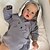 cheap Reborn Doll-19.7&quot;(Approx.50cm) Doll Reborn Baby Doll lifelike Cute Non Toxic Creative Cloth with Clothes and Accessories for Girls&#039; Birthday and Festival Gifts