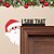 cheap Wood Wall Signs-Christmas Door Corner Sign Decoration, Funny Santa Door Frame Decorations Funny Door Frame Christmas Door Sign for Living Room Bedroom Office Outdoor Indoor Frame