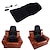 cheap Car Seat Covers-Black Back Massage Chair Car SUV Heat Seat /Cushion Neck Pain Lumbar Support Pad