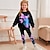 cheap Girl&#039;s 3D Sets-Girls&#039; 3D Butterfly Sweatshirt &amp; legging Set Long Sleeve 3D Print Fall Winter Active Fashion Daily Polyester Kids 3-12 Years Crew Neck Outdoor Date Vacation Regular Fit