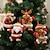 levne Vánoční ozdoby-punčochy pro děti přívěsky na vánoční stromeček látková hračka panenka vánoční stromeček závěsné ozdoby vánoční ozdoby do domácnosti dětský dárek noel dekorace