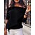 cheap Sweaters &amp; Cardigans-Women&#039;s Pullover Sweater Jumper Jumper Ribbed Knit Pocket Short Off Shoulder Solid Color Daily Going out Stylish Casual Fall Winter Black Green S M L