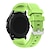 billiga Samsung klockarmband-Klockarmband för Samsung Galaxy Watch 6 40/44mm Watch 6 Classic 43/47mm Silikon Ersättning Rem Vattentät Andningsfunktion Kvinnor män Sportband Armband