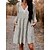 cheap Lace Dresses-Women&#039;s Casual Dress Print A Line Dress Print Dress V Neck Print Mini Dress Outdoor Daily Fashion Modern Regular Fit Long Sleeve Black White Red Spring Fall S M L XL
