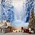 cheap Forest Tapestry-Hanging Tapestry Winter Wonderland Snow Forest Wall Art Large Tapestry Mural Decor Photograph Backdrop Blanket Curtain Home Bedroom Living Room Decoration