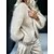 cheap Sweaters &amp; Cardigans-Women&#039;s Cardigan Sweater Jumper Ribbed Knit Braided Regular V Neck Solid Color Party Christmas Stylish Casual Lantern Sleeve Fall Winter Beige S M L