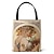 cheap Handbag &amp; Totes-Women&#039;s Tote Shoulder Bag Canvas Tote Bag Polyester Outdoor Shopping Daily Print Large Capacity Foldable Lightweight Geometric Folk Mucha - Primroses and Feathers Mucha - Reverie Mucha-Autumn Leaves