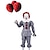 cheap Carnival Costumes-It Burlesque Clown Pennywise Cosplay Costume Party Costume Adults&#039; Men&#039;s Women&#039;s Outfits Scary Costume Performance Party Halloween Carnival Masquerade Easy Halloween Costumes Mardi Gras