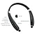 cheap TWS True Wireless Headphones-Foldable Bluetooth Headset Lightweight Retractable Bluetooth Headphones for Sports&amp;Exercise Noise Cancelling Stereo Neckband Wireless Headset