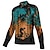 cheap Men&#039;s Jerseys-21Grams Men&#039;s Cycling Jersey Long Sleeve Bike Top with 3 Rear Pockets Mountain Bike MTB Road Bike Cycling Breathable Quick Dry Moisture Wicking Reflective Strips Yellow Pink Orange Graphic Sports