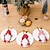 baratos Decorações de Natal-1pc suporte de talheres de natal faca garfo bolso sacos de mesa de natal capa decorações de jantar para casa