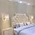preiswerte Kristalle-Wandleuchten-LED-Wandleuchte, Kristall, minimalistische Wandleuchte, Innenbeleuchtung für Wohnzimmer, Schlafzimmer, 110–240 V