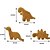 رخيصةأون لعب القطط-دينو الدجاج الكتلة ديناصور كتلة الدجاج لعبة ستيجوسور تيرانوصور ريكس