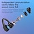 levne TWS Pravá bezdrátová sluchátka-Bezdrátová sluchátka tws hanging ear vychutnejte si hudební hovory &amp; sporty s redukcí hluku &amp; pohodlí