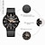 voordelige Quartz-horloges-LIGE Heren Quartz horloges Minimalistisch WATERDICHT Roestvrijstalen band Horloge